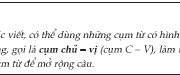 Soạn bài Dùng cụm chủ – vị để mở rộng câu: Luyện tập (tiếp) ngắn gọn – Văn 7:  Gộp các câu thành câu có cụm chủ vị làm thành phần