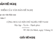 Soạn bài Văn bản đề nghị ngắn gọn – Văn 7:  Tìm hiểu cách làm văn bản đề nghị