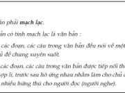 Soạn bài Mạch lạc trong văn bản ngắn gọn – Văn 7: Nêu các điều kiện để một văn bản có tính mạch lạc