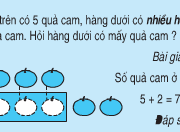 Bài 1, 2, 3 trang 24 Sách Toán 2: Bài bài toán về nhiều hơn