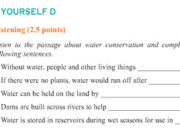 Unit 11. Sources Of Energy: Giải bài Test yourself D – Unit 11 trang 133 tiếng Anh 11