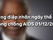 Soạn bài Thông điện nhân ngày thế giới phòng chống AIDS – 1-12-2013 Văn 12 trang 80 (ngắn gọn): Bản thông điệp nêu lên vấn đề gì?