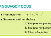 Unit 5. Technology And You: Giải bài Language Focus – Unit 5 trang 60 Anh 10