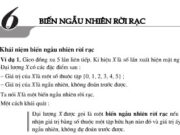 Bài 6. Biến ngẫu nhiên rời rạc: Giải bài 43, 44, 45, 46, 47, 48 , 49, 50, 51, 52, 53, 54 trang 90, 91, 92, 93 SGK Đại số và Giải tích 11 Nâng cao