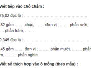 Bài 1, 2, 3, 4, 5 trang 79 VBT Toán 5 tập 2: Khoanh vào số bé nhất trong các số thập phân sau 