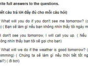 Câu 9 Unit 6 Trang 62 SBT Anh lớp 9: If we don’t lend them our tools, they will work with their hands