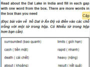 Câu 14 Unit 6 Trang 66 SBT Tiếng Anh 9: This has greatly harmed the fish in the lake and can also cause severe damage to the human brain, liver and (5)______