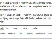 Câu 6 Unit 7 Trang 70 SBT Tiếng Anh 9: I remember ______________  down her phone number already, but I can’t find it anywhere