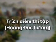 Soạn bài Tựa (Trích diễm thi tập) – Hoàng Đức Lương Văn 10: Hoàng Đức Lương đã làm gì để sưu tầm thơ văn của tiền nhân?