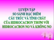 Bài 49. Luyện tập: so sánh đặc điểm cấu trúc và tính chất của hidrocacbon thơm với hidrocacbon no và không no: Giải bài 5, 6, 7, 8 trang 207 Hóa 11 Nâng cao