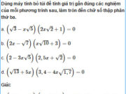 Bài 26, 27, 28 trang 9, 10 SBT Toán 8 tập 2: Dùng máy tính bỏ túi để tính