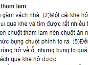 Luyện từ và câu – Đại từ trang 60, 61, 62 Vở bài tập (SBT) Tiếng Việt lớp 5 tập 1: Cần thay thế danh từ bị lặp lại (trong mẩu chuyện trên) bằng đại từ ở những câu nào? Trả lời bằng cách viết lại những câu đó