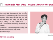 Bài 1.1, 1.2, 1.3, 1.4, 1.5, 1.6, 1.7, 1.8 trang 3, 4 SBT Vật Lý 7: Hãy chỉ ra vật nào dưới đây không phải là nguồn sáng