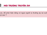 Bài 13.1, 13.2, 13.3, 13.4, 13.5, 13.6 trang 30 SBT Lý 7: Ta thường nhìn thấy chớp trước khi nghe thấy tiếng sét