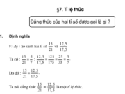 Bài 7.1; 7.2; 7.3; 7.4 trang 21 Sách Bài Tập Toán lớp 7 tập 1: Tỷ lệ thức