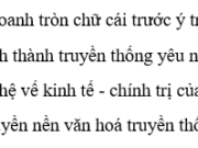 Bài 28. Truyền thống yêu nước của dân tộc Việt Nam thời phong kiến SBT Sử lớp 10: Truyền thống yêu nước Việt Nam được hình thành từ đâu ?