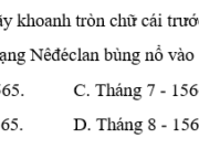 Bài 30. Chiến tranh giành độc lập của các thuộc địa Anh ở Bắc Mĩ SBT Sử lớp 10: Trước khi Côlômbô phát hiện ra châu Mĩ, đây vốn là vùng đất như thế nào ?