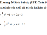 Bài 30, 31, 32, 33 trang 56 SBT Toán 9 tập 2: Với giá trị nào của m thì phương trình có hai nghiệm phân biệt?