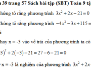 Bài 38, 39, 40, 41 trang 57 SBT Toán 9 tập 2:  Dùng hệ thức Vi-ét để tìm nghiệm x2 của phương trình rồi tìm giá trị của m trong mỗi trường hợp sau