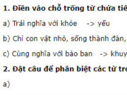 Chính tả – Tuần 13 trang 57 Vở BT Tiếng Việt 2 tập 1: Đặt câu để phân biệt các từ trong mỗi cặp dưới đây