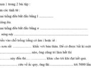 Chính tả – Tuần 13 trang 89 Vở BT Tiếng Việt 4 tập 1: Chứa tiếng có vần im hoặc iêm, có nghĩa như sau vật dùng để khâu vá, một đầu có mũi nhọn, một đầu có lỗ xâu chỉ