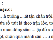 Chính tả – Tuần 29 trang 50 Vở bài tập Tiếng Việt 2 tập 2: Điền vào chỗ trống in hoặc inh: Chú Vinh là thương binh. Nhờ siêng năng, biết tính toán, chú đã có một ngôi nhà xinh xắn, vườn cây đầy trái chín thơm lừng