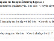 Tập làm văn – Tuần 32 trang 62 VBT Tiếng Việt 2 tập 2: Viết lại 2 – 3 câu trong một trang sổ liên lạc của em