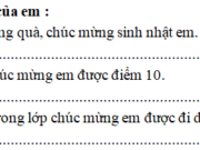 Tiết 4 – Tuần 35 trang 73 VBT Tiếng Việt 2 tập 2: Đặt câu hỏi có cụm từ như thế nào cho mỗi câu sau đây: Gấu đi lặc lè