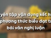 Soạn bài Luyện tập vận dụng kết hợp các phương thức biểu đạt trong bài văn nghị luận Văn 12 trang 158 (ngắn gọn): Tại sao cần vận dụng kết họp các phương thức biểu đạt tự sự, miêu tả và biểu cảm?