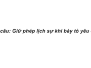 Luyện từ và câu : Giữ phép lịch sự khi bày tỏ yêu cầu, đề nghị trang 72 VBT Tiếng Việt lớp 4 tập 2: Khi muốn hỏi giờ một người lớn tuổi, em có thể chọn những cách nào nói nào ? Đánh dấu X vào [..] trước ý mà em chọn