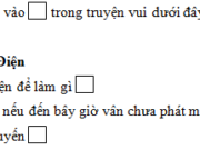 Luyện từ và câu – Tuần 22 Trang 18 Vở bài tập Tiếng Việt 3 tập 2: Bạn Hoa điền toàn dấu chấm vào □ trong truyện vui dưới đây. Hãy sửa lại những chỗ dùng dấu chấm sai