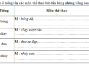 Luyện từ và câu – Tuần 29 Trang 51 VBT Tiếng Việt 3 tập 2: Ghi lại những từ ngữ nói về kết quả thi đấu trong truyện vui sau 