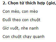 Luyện từ và câu – Tuần 8 trang 33 Vở BT Tiếng Việt 2 tập 1: Đặt dấu phẩy vào những chỗ thích hợp trong mỗi câu sau: Lớp em học tập tốt, lao động tốt