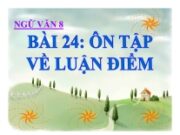 Soạn bài Ôn tập về luận điểm Văn 8 trang 73 ngắn: Đoạn văn sau đây nêu lên luận điểm gì?