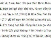 Tập làm văn – Tuần 12 trang 56 VBT Tiếng Việt lớp 2 tập 1: Em đang học bài, bỗng bạn em gọi điện rủ em đi chơi. Em từ chối (không đồng ỷ) vì còn bận học