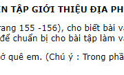 Tập làm văn – Luyện tập giới thiệu địa phương trang 117 Vở BT Tiếng Việt 4 tập 1: Hãy giới thiệu một trò chơi hoặc một lễ hội ở quê em. (Chú ý : Trong phần mở bài, cần giới thiệu quê em ở đâu, có trò chơi hoặc lễ hội gì thú vị)