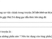 Tập làm văn – Cốt truyện trang 26 VBT Tiếng Việt 4 tập 1: Theo em cốt truyện là : một chuỗi sự việc làm nòng cốt cho diễn biến của truyện