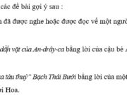 Tập làm văn – Kể chuyện trang 88 VBT Tiếng Việt 4 tập 1: Kể lại câu chuyện “Vua tàu thuỷ” Bạch Thái Bưởi bằng lời của một chủ tàu người Pháp hoặc người Hoa