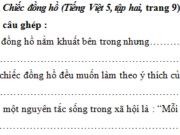 Tiết 2 – Ôn tập giữa học kì 2 trang 59 VBT Tiếng Việt 5 tập 2: Nếu mỗi bộ phận trong chiếc đồng hồ đều muốn làm theo ý thích của riêng mình thì