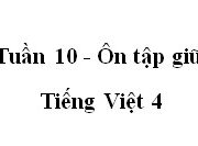 Tiết 1 – Tuần 10 trang 64 Vở bài tập Tiếng Việt lớp 4 tập 1: Trong các bài tập đọc trên, đoạn văn nào có giọng đọc theo yêu cầu ở dưới, ghi lại đoạn văn đó