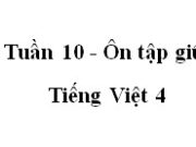 Tiết 2 – Tuần 10 trang 65 VBT Tiếng Việt lớp 4 tập 1: Có thể đưa những bộ phận đặt trong ngoặc kép xuống dòng, đặt sau dấu gạch ngang đầu dòng không ? Vì sao