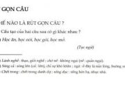 Soạn bài Rút gọn câu – Bài 19 trang 14 văn lớp 7: Trong những câu in đậm dưới đây, thành phần nào của câu được lược bỏ ?  