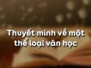 Soạn bài Thuyết minh về một thể loại văn học – Bài 15 trang 153 Văn 8:  Hãy thuyết minh đặc điểm chính của truyện ngắn trên cơ sở các truyện ngắn đã học : Tôi đi học, Lão Hạc, Chiếc lá cuối cùng. 