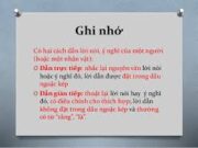 Soạn bài Cách dẫn trực tiếp và cách dẫn gián tiếp – Bài 4 trang 53 Văn 9: Trong đoạn trích (b), bộ phận in đậm là lời nói hay ý nghĩ ? 