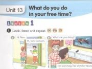 Vocabulary – Từ vựng – Unit 13 – What Do You Do In Your Free Time? SGK Anh 5 mới