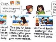 Vocabulary – Từ vựng – Unit 14 – What Happened In The Story? Sách Anh 5 mới