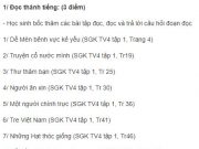 Đề thi giữa kì 1 môn Tiếng Việt lớp 4 – TH Long Chữ A năm 2018: Nếu chọn bạn để kết thành đôi bạn cùng tiến em sẽ chọn một bạn như thế nào?