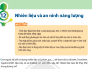 Bài 12: Nhiên liệu và an ninh năng lượng trang 60, 61, 62, 63, 64 Khoa học tự nhiên lớp 6 CTST