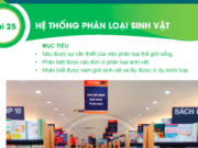 Bài 25: Hệ thống phân loại sinh vật trang 86, 87, 88, 89 Khoa học tự nhiên lớp 6 KNTT