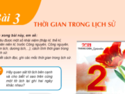 Bài 3: Thời gian trong lịch sử trang 14, 15 Lịch sử lớp 6 SGK Kết nối tri thức